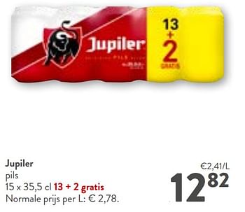 Promoties Jupiler pils - Jupiler - Geldig van 22/05/2024 tot 04/06/2024 bij OKay