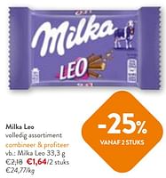 Promoties Milka leo - Milka - Geldig van 22/05/2024 tot 04/06/2024 bij OKay