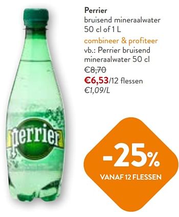 Promoties Perrier bruisend mineraalwater - Perrier - Geldig van 22/05/2024 tot 04/06/2024 bij OKay