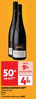 Promotions Saumur champigny aop secrets de chai rouge - Vins rouges - Valide de 22/05/2024 à 27/05/2024 chez Auchan Ronq