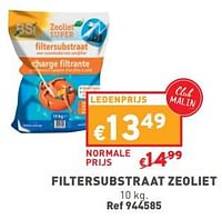 Promoties Filtersubstraat zeoliet - BSI - Geldig van 22/05/2024 tot 27/05/2304 bij Trafic