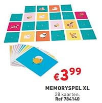 Memoryspel xl-Huismerk - Trafic 