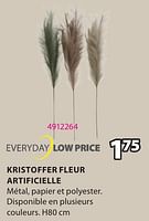 Promotions Kristoffer fleur artificielle - Produit Maison - Jysk - Valide de 20/05/2024 à 23/06/2024 chez Jysk