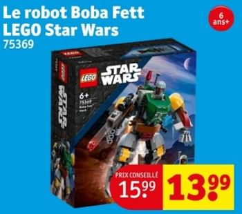 Promotions Le robot boba fett lego star wars 75369 - Lego - Valide de 21/05/2024 à 26/05/2024 chez Kruidvat