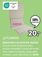 Promotions Bredfjed coussin de jardin - Jutlandia - Valide de 20/05/2024 à 23/06/2024 chez Jysk