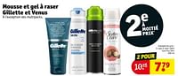 Promotions Gel à raser satin care dry skin - Gillette - Valide de 21/05/2024 à 26/05/2024 chez Kruidvat