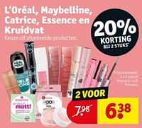 Promoties Essence mascara lash princess - Essence - Geldig van 21/05/2024 tot 26/05/2024 bij Kruidvat