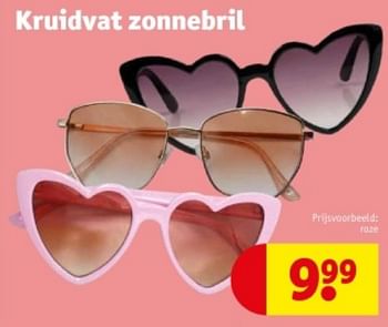 Promoties Kruidvat zonnebril roze - Huismerk - Kruidvat - Geldig van 21/05/2024 tot 26/05/2024 bij Kruidvat