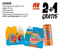 Promoties Oasis pocket sinaasappel - Oasis - Geldig van 22/05/2024 tot 28/05/2024 bij Jumbo