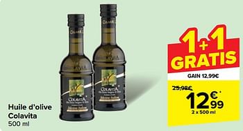 Promotions Huile d’olive colavita - Colavita - Valide de 22/05/2024 à 03/06/2024 chez Carrefour