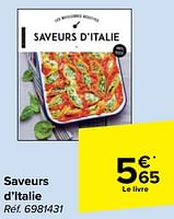Promotions Saveurs d’italie - Produit maison - Carrefour  - Valide de 22/05/2024 à 03/06/2024 chez Carrefour