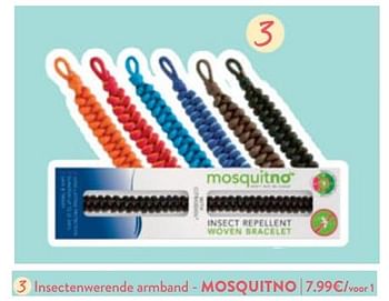 Promoties Insectenwerende armband - mosquitno - Mosquitno - Geldig van 22/05/2024 tot 04/06/2024 bij DI