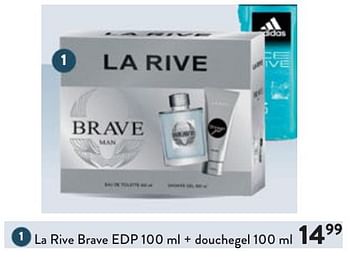 Promoties La rive brave edp + douchegel - La Rive - Geldig van 22/05/2024 tot 04/06/2024 bij DI