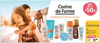 Promoties Zonnecrème voor gezicht en lichaam spf30 - Corine de farme - Geldig van 22/05/2024 tot 04/06/2024 bij DI