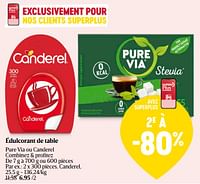 Promotions Édulcorant de table canderel - Canderel - Valide de 23/05/2024 à 29/05/2024 chez Delhaize
