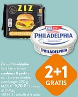 Promotions Ziz avec cheddar pour burger - Ziz - Valide de 22/05/2024 à 04/06/2024 chez OKay
