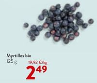 Promotions Myrtilles bio - Huismerk - Okay Buurtwinkels - Valide de 22/05/2024 à 04/06/2024 chez OKay