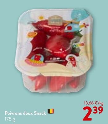 Promotions Poivrons doux snack - Huismerk - Okay Buurtwinkels - Valide de 22/05/2024 à 04/06/2024 chez OKay