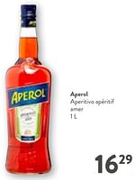 Promotions Aperol aperitivo apéritif amer - Aperol - Valide de 22/05/2024 à 04/06/2024 chez OKay