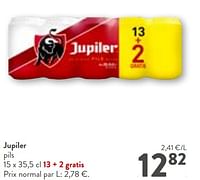 Promotions Jupiler pils - Jupiler - Valide de 22/05/2024 à 04/06/2024 chez OKay