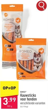 Kauwsticks voor honden-Romeo