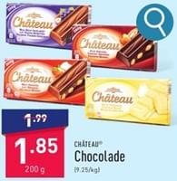Promoties Chocolade - CHATEAU - Geldig van 27/05/2024 tot 07/06/2024 bij Aldi