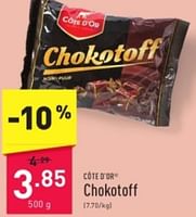 Promoties Chokotoff - Cote D'Or - Geldig van 01/06/2024 tot 02/06/2024 bij Aldi