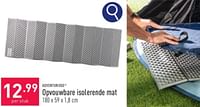 Promoties Opvouwbare isolerende mat - Adventuridge - Geldig van 01/06/2024 tot 02/06/2024 bij Aldi