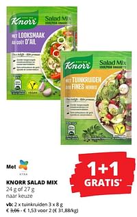 Knorr salad mix tuinkruiden-Knorr