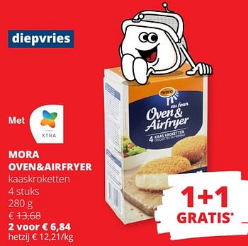 Promoties Mora oven+airfryer kaaskroketten - Mora - Geldig van 23/05/2024 tot 05/06/2024 bij Spar (Colruytgroup)