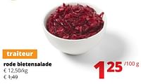Promoties Rode bietensalade - Huismerk - Spar Retail - Geldig van 23/05/2024 tot 05/06/2024 bij Spar (Colruytgroup)