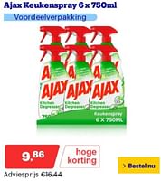 Promoties Ajax keukenspray - Ajax - Geldig van 21/05/2024 tot 26/05/2024 bij Bol.com