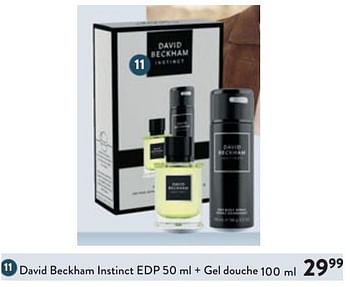 Promotions David beckham instinct edp + gel douche - David Beckham - Valide de 22/05/2024 à 04/06/2024 chez DI