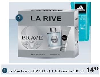 Promotions La rive brave edp + gel douche - La Rive - Valide de 22/05/2024 à 04/06/2024 chez DI