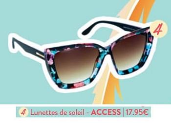 Promotions Lunettes de soleil - access - Access - Valide de 22/05/2024 à 04/06/2024 chez DI