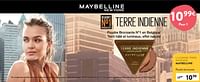 Promotions Poudre bronzante - Maybelline - Valide de 22/05/2024 à 04/06/2024 chez DI