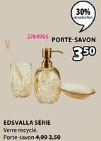 Promotions Edsvalla porte-savon - Produit Maison - Jysk - Valide de 20/05/2024 à 23/06/2024 chez Jysk