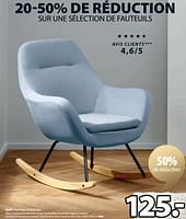 Promotions Nebel fauteuil à bascule - Produit Maison - Jysk - Valide de 20/05/2024 à 23/06/2024 chez Jysk