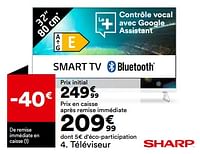 Promotions Téléviseur sharp 32fh2ew - Sharp - Valide de 21/05/2024 à 17/06/2024 chez But