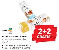 Promotions Gourmet revelations mousse de poulet ou thon - Purina - Valide de 23/05/2024 à 05/06/2024 chez Spar (Colruytgroup)