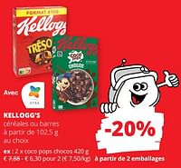 Promotions Kellogg`s coco pops chocos - Kellogg's - Valide de 23/05/2024 à 05/06/2024 chez Spar (Colruytgroup)
