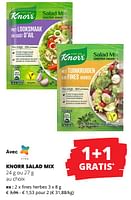Promotions Knorr salad mix fines herbes - Knorr - Valide de 23/05/2024 à 05/06/2024 chez Spar (Colruytgroup)