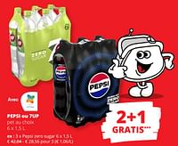 Promotions Pepsi zero sugar - Pepsi - Valide de 23/05/2024 à 05/06/2024 chez Spar (Colruytgroup)