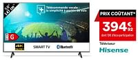 Promotions Hisense téléviseur 58`` - Hisense - Valide de 21/05/2024 à 17/06/2024 chez But
