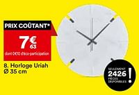 Promotions Horloge uriah - Produit Maison - But - Valide de 21/05/2024 à 17/06/2024 chez But