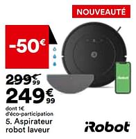 Promotions Irobot aspirateur robot laveur - iRobot - Valide de 21/05/2024 à 17/06/2024 chez But