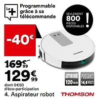 Promotions Thomson aspirateur robot - Thomson - Valide de 21/05/2024 à 17/06/2024 chez But