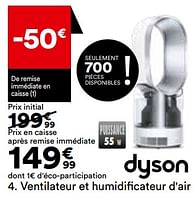 Promotions Ventilateur et humidificateur d`air dyson am10 - Dyson - Valide de 21/05/2024 à 17/06/2024 chez But