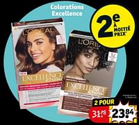 Promotions Coloration excellence nudes noir - L'Oreal Paris - Valide de 21/05/2024 à 26/05/2024 chez Kruidvat