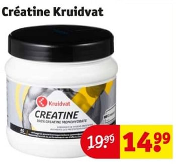 Promotions Créatine kruidvat - Produit maison - Kruidvat - Valide de 21/05/2024 à 26/05/2024 chez Kruidvat